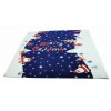 Blue SANTA CLAUS rug runner 100x110 cm. B4