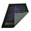 Coureur de Black Christmas tree tapis 100 x 134 cm. N3