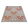 Tappeto beige MERRY CHRISTMAS passatoia 100x104 cm. BE2