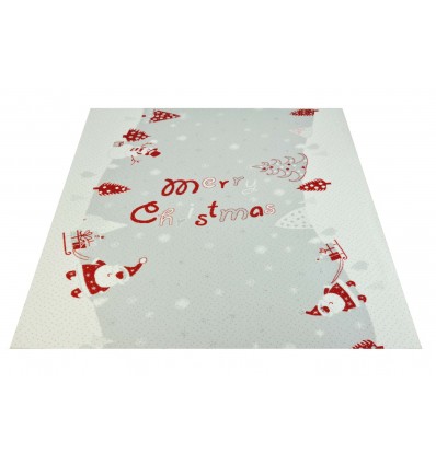 Corredor de alfombra blanca de SANTA 100 x 97 cm. B3