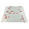 Tappeto bianco BABBO NATALE passatoia 100x97 cm. B3
