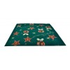 Green CHRISTMAS DECORATIONS Christmas rug runner 100x97 cm. Ve2