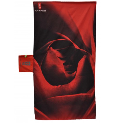 Rosa Mouche et serviette de Sport en microfibre