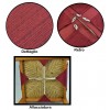 Cojines de silla de jacquard con aletas MELANGE