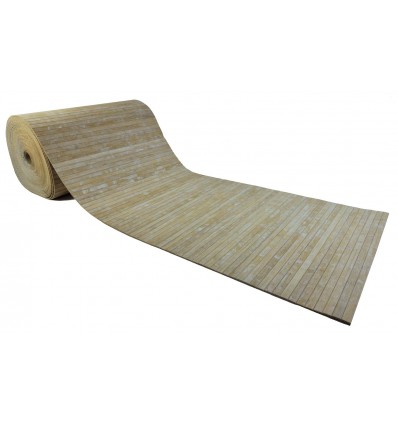 Custom bamboo mat rug