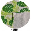Nappe coton imprimé ou runner FOGLIA