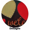 Zerbino floccato 40x70 cm. CUORI FLOMAT