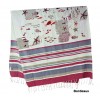 Fouta serviette de plage 100x200 cm. FISH