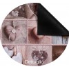 Tappeto passatoia antiscivolo TRANSFER SHABBY CUORE