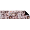 Tappeto passatoia antiscivolo TRANSFER SHABBY CUORE