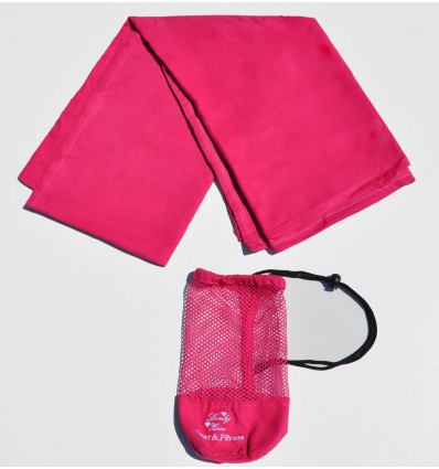 Sacchetto bain serviette microfibre 90 x 140 cm