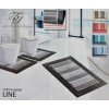 Non-skid cotton bath rug LINE TG