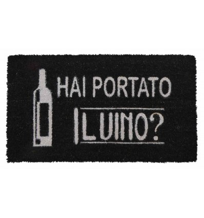 Zerbino Rettangolare in cocco cm. 40X70 ALLEGRO VINO