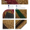 SUPER Porte de fibre de coco mat 50 x 100 cm