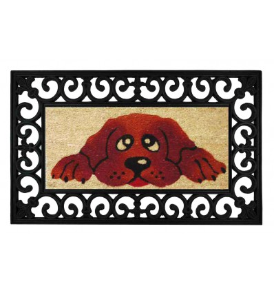 DUPLO Auswechselbare Gummi und Kokos Fußmatte cm 45 X 75