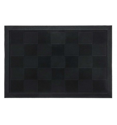 Felpudo rectangular 40X60 cm. Goma MILLEPUNTE