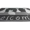 Rectangular doormat 45X70 cm. Rubber GRECALE