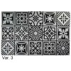 Rectangular doormat 45X70 cm. Rubber GRECALE
