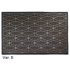 Rectangular doormat 45X70 cm. Rubber GRECALE