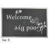 Rectangular doormat 45X70 cm. Rubber GRECALE