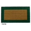 Rectangular doormat in Coconut ECOCO BORDO