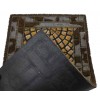 Doormat aus der Kokosnuss-Einmündung 45x75 cm. WOOD E STONE