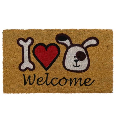 Rectangular doormat in coconut cm. 40X70 ALLEGRO CANE