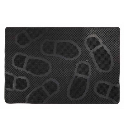 Felpudo rectangular 40X60 cm. Goma SHOE