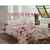Parure letto matrimoniale lenzuola copriletto con federe stampa digitale NATURA