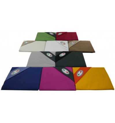 Cubiertas de bolsa con fundas de almohada de dos tonos armonía