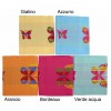 Telo mare spiaggia cotone 100x175 cm. FARFALLA