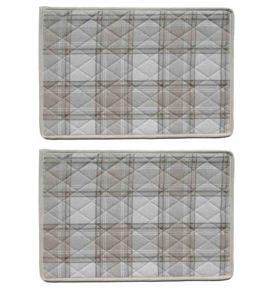 Mesa americana de toallas nr 2 piezas de 33X50 cm. SCOZZESE