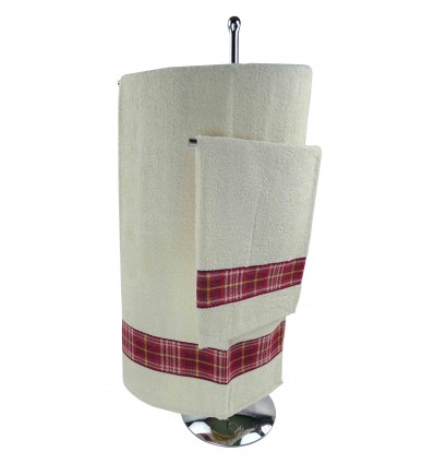 Coppia di asciugamani in spugna SCOZZIA