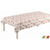 Tovaglia quadrata e rettangolare cotone stampato ROSE ROSSE