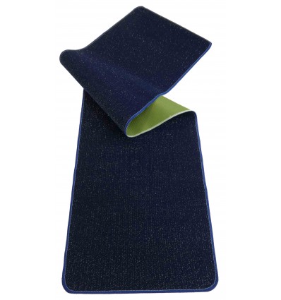 Tappeto cucina passatoia antiscivolo largo 50 cm. PUNTINI LUREX