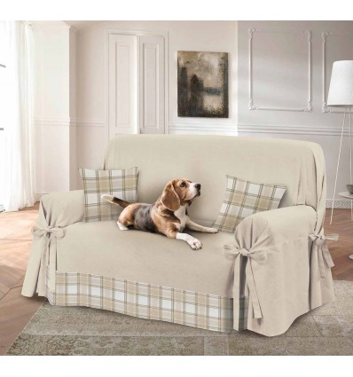 Sofa cover, couch cover furniture cover SCOZZESE