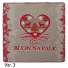 Alfombra pastedged BUON NATALE