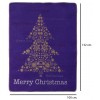 Tappeto natalizio resinato bordato MERRY CHRISTMAS TREE