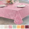 Plastic tablecloth gauzy and finished FIANDRE FIORI