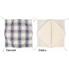 DAMA wing model removable kitchen chair cushion