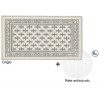 Alfombra multiusos de algodón Giglio con red antideslizante