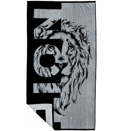 Towel sea sponge jacquard LION 90x170 cm.