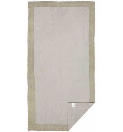 Beach sponge with MALIBU 86x160 cm border.