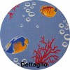 Acquario passatoia su misura taglio a vivo.