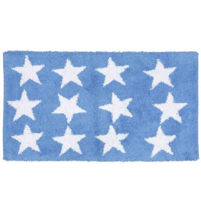 Tapis de bain en coton 55x90 cm. Poisson