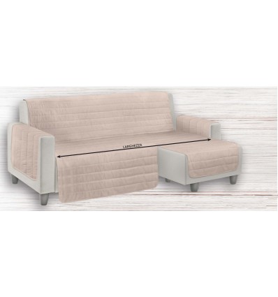 Divan rembourré avec chaise longue RELAX