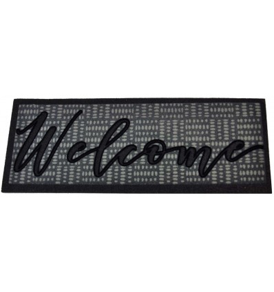 Zerbino floccato 25x70 cm. WELCOME FLOMAT