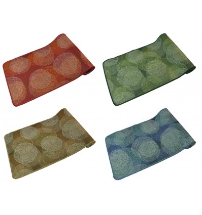 Cerchi Liscio tapis de cuisine largeur 50 cm.