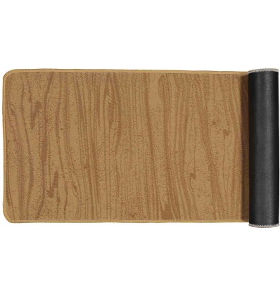 Cuisine de tapis lisse de parquet 50 cm de large.