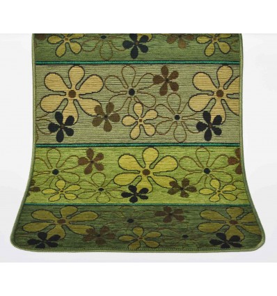 Mistral Non-slip rug chenille 53 cm wide and varied sizes